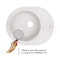 Кухонная мойка Lidz 620x500/200 WHI-01 (LIDZWHI01615500200) Кухонная мойка Lidz 620x500/200 WHI-01 (LIDZWHI01615500200)