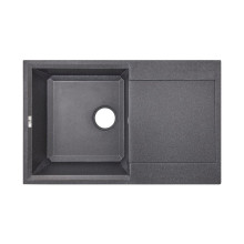 Кухонная мойка Lidz 790x495/230 BLA-03 (LIDZBLA03790495230) Кухонная мойка Lidz 790x495/230 BLA-03 (LIDZBLA03790495230)
