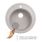 Кухонная мойка Lidz D510/200 GRA-09 (LIDZGRA09D510200) Кухонная мойка Lidz D510/200 GRA-09 (LIDZGRA09D510200)