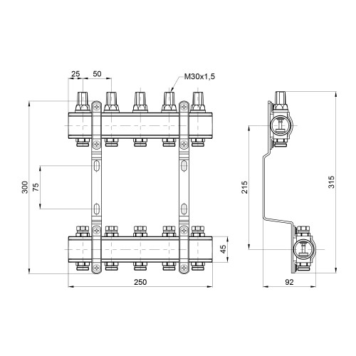 Коллектор Thermo Alliance Forte 1 Коллектор Thermo Alliance Forte 1