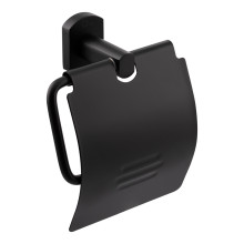 Держатель для туалетной бумаги Qtap Liberty QTLIBBLM1151 Black Держатель для туалетной бумаги Qtap Liberty QTLIBBLM1151 Black
