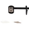 Держатель для полотенца Qtap Liberty 3 крючка 365 мм QTLIBBLM1154-3 Black Держатель для полотенца Qtap Liberty 3 крючка 365 мм QTLIBBLM1154-3 Black