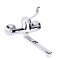 Смеситель для кухни локтевой Lidz Watt 009 настенный  (k35) LDWAT009CRM34862 Chrome