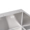 Мойка для кухни интегрированная Lidz Handmade H6050 (LDH6050BRU35371) Brushed Steel 3,0/1,0 мм