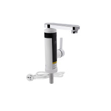 Проточный кран-водонагреватель кухонный для кухни Lidz Warm 061 LDWAR061WCR35431 White / Chrome Проточный кран-водонагреватель кухонный для кухни Lidz Warm 061 LDWAR061WCR35431 White / Chrome