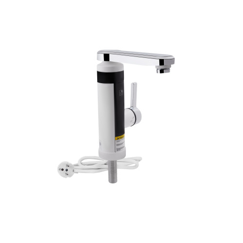 Проточный кран-водонагреватель кухонный для кухни Lidz Warm 061 LDWAR061WCR35431 White / Chrome Проточный кран-водонагреватель кухонный для кухни Lidz Warm 061 LDWAR061WCR35431 White / Chrome