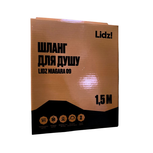 Шланг Lidz Niagara 09 1,5 м LDNIA09CRM35458 Chrome Шланг Lidz Niagara 09 1,5 м LDNIA09CRM35458 Chrome