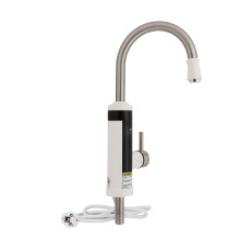 Проточный кран-водонагреватель кухонный для кухни Lidz Warm 059 LDWAR059WNK35878 White / Nickel Проточный кран-водонагреватель кухонный для кухни Lidz Warm 059 LDWAR059WNK35878 White / Nickel