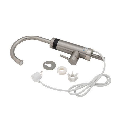 Проточный кран-водонагреватель кухонный для кухни Lidz Warm 060 LDWAR060NKS35881 Nickel Проточный кран-водонагреватель кухонный для кухни Lidz Warm 060 LDWAR060NKS35881 Nickel