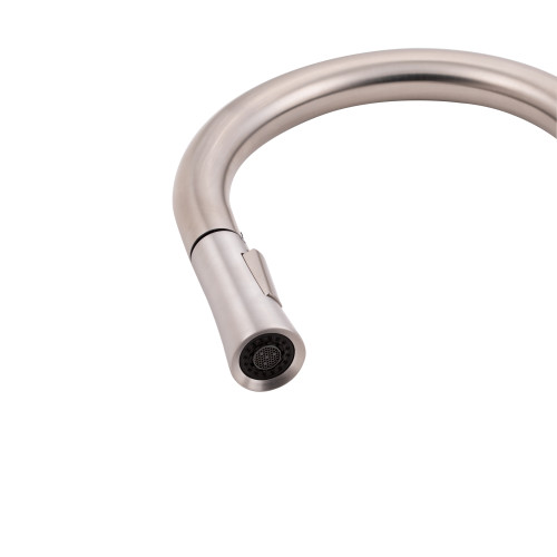 Смеситель для кухни Qtap Evicka с выдвижным изливом QTEVI91103UN Brushed Nickel PVD Смеситель для кухни Qtap Evicka с выдвижным изливом QTEVI91103UN Brushed Nickel PVD