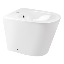Биде напольное Qtap Swan 560х360х410 White QT15443378W Биде напольное Qtap Swan 560х360х410 White QT15443378W