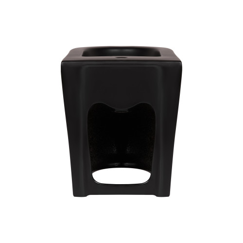 Биде напольное Qtap Scorpio 530x360x395 Matt black QT14441003CMB