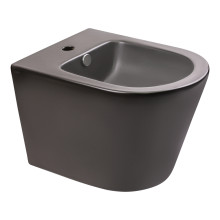 Биде подвесное Qtap Scorpio 515x360x345 Matt black QT1455053FMB Биде подвесное Qtap Scorpio 515x360x345 Matt black QT1455053FMB