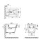 Биде подвесное Qtap Tern 520x350x320 White QT17551303GW Биде подвесное Qtap Tern 520x350x320 White QT17551303GW