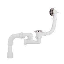 Сифон для ванны Lidz (WHI) 60 03 V002 00 с ревизией (выход 50 мм) Сифон для ванны Lidz (WHI) 60 03 V002 00 с ревизией (выход 50 мм)