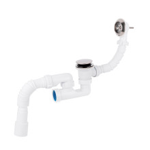 Сифон для ванны Lidz (WHI) 60 03 V002 02 с ревизией (выход 50 мм) Сифон для ванны Lidz (WHI) 60 03 V002 02 с ревизией (выход 50 мм)