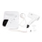 Фен с держателем Qtap Pohodli 1200 Вт QTF1200RNP White (Pobut)
