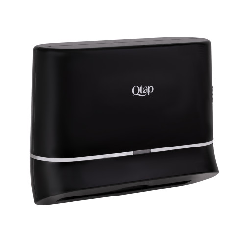 Держатель для бумажных полотенец Qtap Pohodli 300 мм QTDR600BP Black (Pobut) Держатель для бумажных полотенец Qtap Pohodli 300 мм QTDR600BP Black (Pobut)