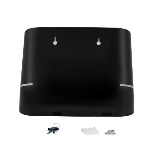 Держатель для бумажных полотенец Qtap Pohodli 300 мм QTDR600BP Black (Pobut) Держатель для бумажных полотенец Qtap Pohodli 300 мм QTDR600BP Black (Pobut)