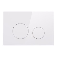 Панель смыва для унитаза Qtap Nest QT0111M11110W Панель смыва для унитаза Qtap Nest QT0111M11110W