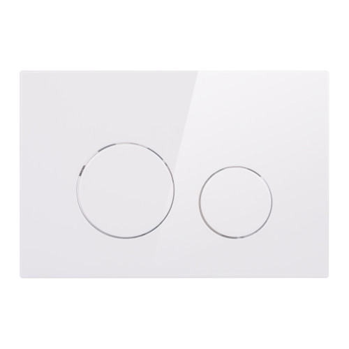 Панель смыва для унитаза Qtap Nest QT0111M11110W Панель смыва для унитаза Qtap Nest QT0111M11110W