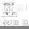 Готовое решение Qtap для ванной комнаты: подвесной унитаз  Swan Rimless 520х360х320 + комплект инсталляции Nest 4 в 1 (круглая клавиша Satin)