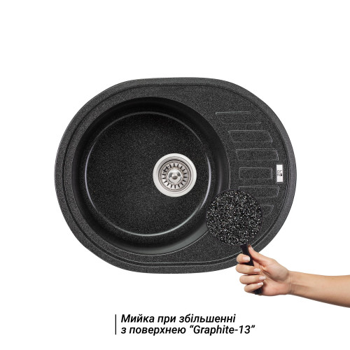 Кухонная мойка Lidz 620x500/200 GRF-13 (LIDZGRF13620500200) Кухонная мойка Lidz 620x500/200 GRF-13 (LIDZGRF13620500200)