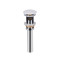 Донный клапан для раковины Qtap PU02O 225х70х70 White с переливом