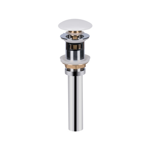 Донный клапан для раковины Qtap PU02O 225х70х70 White с переливом