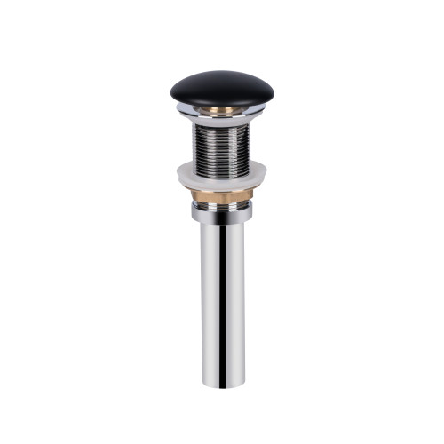 Донный клапан для раковины Qtap PU03 225х70х70 Matt black