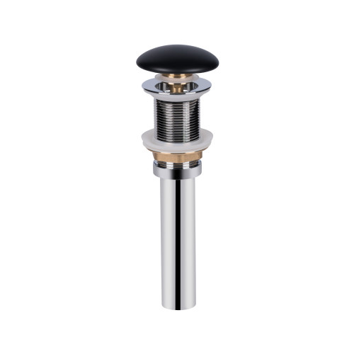 Донный клапан для раковины Qtap PU03 225х70х70 Matt black