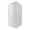Душевая кабина Qtap Taurus CRM1011SC6 100x100 см, стекло Clear 6 мм, покрытие CalcLess без поддона