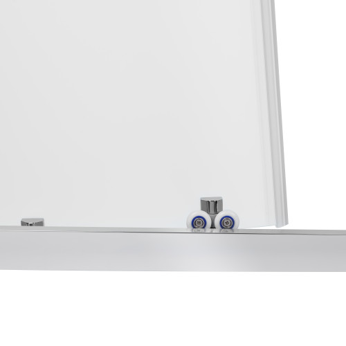Душевая кабина Qtap Taurus CRM1011SC6 100x100 см, стекло Clear 6 мм, покрытие CalcLess без поддона