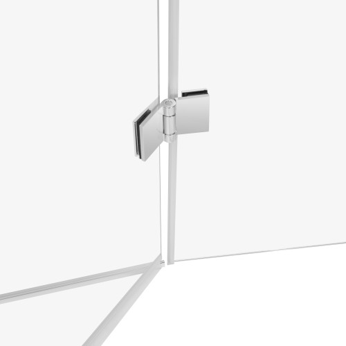Душевая кабина Qtap Capricorn CRM10128RC6 120x80 см, стекло Clear 6 мм, покрытие CalcLess без поддона Душевая кабина Qtap Capricorn CRM10128RC6 120x80 см, стекло Clear 6 мм, покрытие CalcLess без поддона
