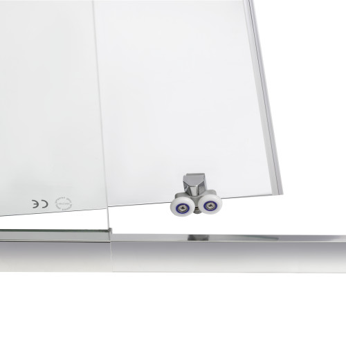 Душевая дверь в нишу Qtap Taurus CRM209-1.C6 90-100x200 см, стекло Clear 6 мм, покрытие CalcLess Душевая дверь в нишу Qtap Taurus CRM209-1.C6 90-100x200 см, стекло Clear 6 мм, покрытие CalcLess