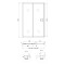 Душевая дверь в нишу Qtap Taurus CRM2012-13.C6 120-130x200 см, стекло Clear 6 мм, покрытие CalcLess Душевая дверь в нишу Qtap Taurus CRM2012-13.C6 120-130x200 см, стекло Clear 6 мм, покрытие CalcLess