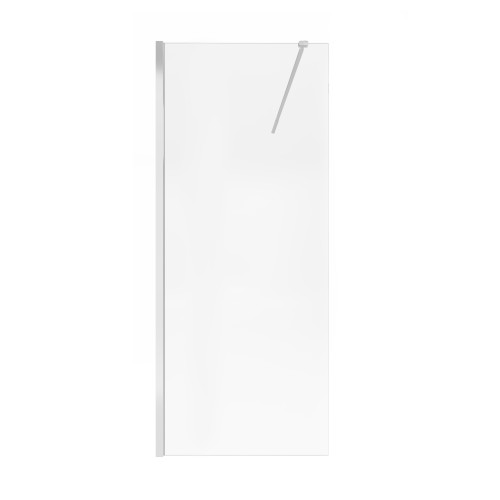 Душевая перегородка Qtap Walk-In Standard CRM209.C8 90х200 см, стекло Clear 8 мм, покрытие CalcLess Душевая перегородка Qtap Walk-In Standard CRM209.C8 90х200 см, стекло Clear 8 мм, покрытие CalcLess