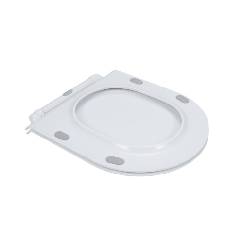 Унитаз-компакт Qtap Presto безободковый с сиденьем Soft-close QT24221217AW Унитаз-компакт Qtap Presto безободковый с сиденьем Soft-close QT24221217AW