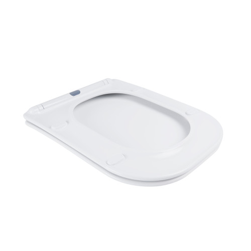 Унитаз-компакт Qtap Nando безободковый с сиденьем Soft-close QT12221222AW Унитаз-компакт Qtap Nando безободковый с сиденьем Soft-close QT12221222AW