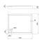 Душевой поддон Qtap Tern 301812C 100x80x12 см + сифон Душевой поддон Qtap Tern 301812C 100x80x12 см + сифон