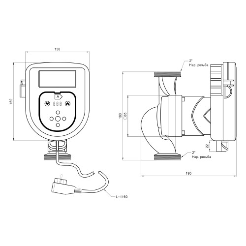 Насос циркуляционный Thermo Alliance LPSA 32/80/180