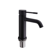 Смеситель для раковины Qtap Scorpio QTSCOR1050105B Black Matt Смеситель для раковины Qtap Scorpio QTSCOR1050105B Black Matt