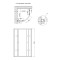 Душевая кабина Lidz Latwa SC80x80.SAT.HIGH.GR, стекло тонированное 4 мм без поддона Душевая кабина Lidz Latwa SC80x80.SAT.HIGH.GR, стекло тонированное 4 мм без поддона