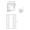 Душевая кабина Lidz Latwa SC80x80.SAT.MID.FR, стекло Frost 4 мм без поддона Душевая кабина Lidz Latwa SC80x80.SAT.MID.FR, стекло Frost 4 мм без поддона