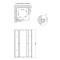 Душевая кабина Lidz Wawel SC80x80.SAT.LOW.FR, стекло Frost 4 мм без поддона Душевая кабина Lidz Wawel SC80x80.SAT.LOW.FR, стекло Frost 4 мм без поддона