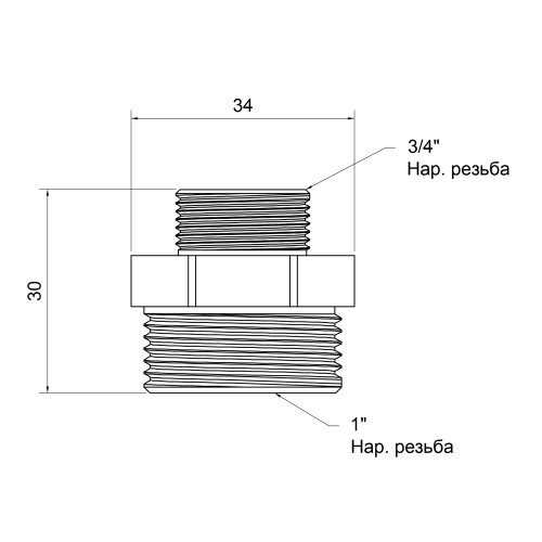Ниппель Thermo Alliance Standart 1