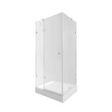 Набор Qtap душевая кабина Capricorn CRM1018RC6 Clear 2020x1000x800 мм + поддон Tern 301812C 100x80x12 см с сифоном Набор Qtap душевая кабина Capricorn CRM1018RC6 Clear 2020x1000x800 мм + поддон Tern 301812C 100x80x12 см с сифоном