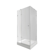 Набор Qtap душевая кабина Capricorn CRM1099SC6 Clear 2020x900x900 мм + поддон Tern 309912C 90x90x12 см с сифоном Набор Qtap душевая кабина Capricorn CRM1099SC6 Clear 2020x900x900 мм + поддон Tern 309912C 90x90x12 см с сифоном