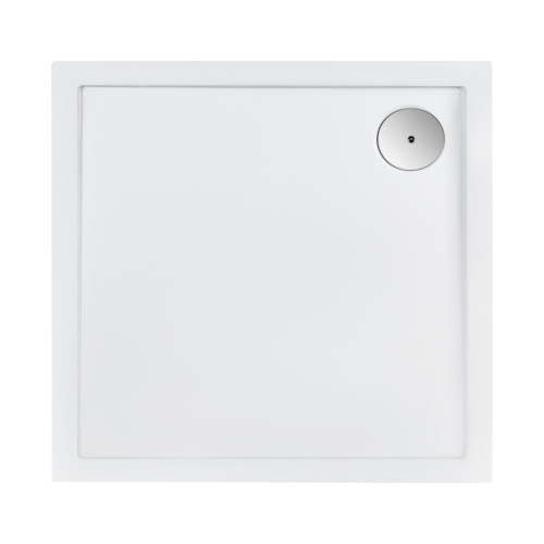 Набор Qtap душевая кабина Capricorn CRM1099SC6 Clear 2020x900x900 мм + поддон Tern 309912C 90x90x12 см с сифоном