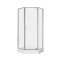 Набор Qtap душевая кабина Leo CRM10995-AC6 Clear 2020x900x900 мм + поддон Diamond 309912 90x90x12 см с сифоном